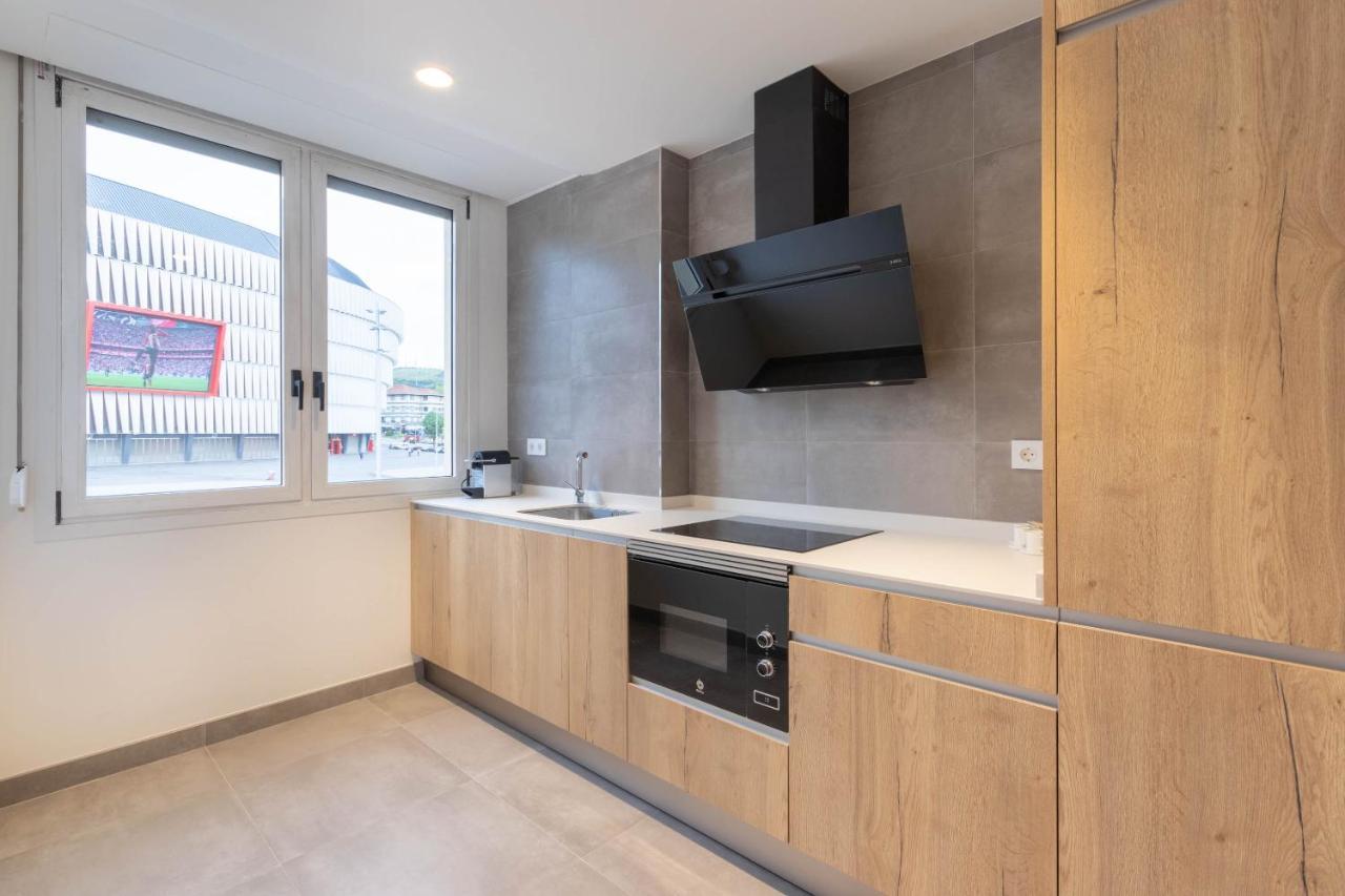 Apartamento Con Vistas Al Estadio San Mames Билбао Екстериор снимка
