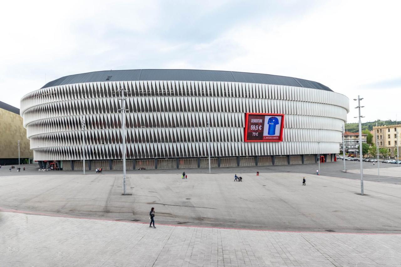 Apartamento Con Vistas Al Estadio San Mames Билбао Екстериор снимка