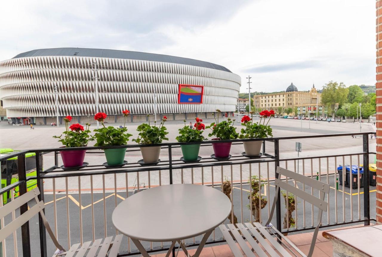 Apartamento Con Vistas Al Estadio San Mames Билбао Екстериор снимка